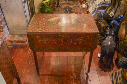 Sheraton Painted Drop-Leaf Table