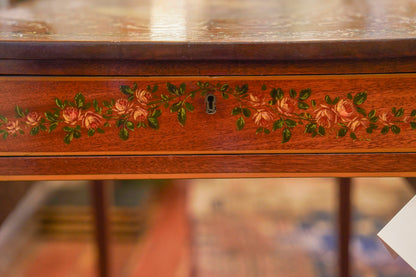 Sheraton Painted Drop-Leaf Table