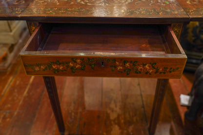 Sheraton Painted Drop-Leaf Table
