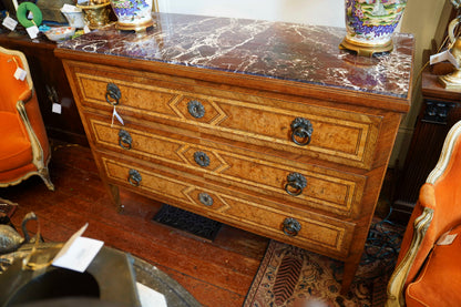 Italian Marble Top Commode