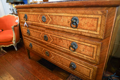 Italian Marble Top Commode