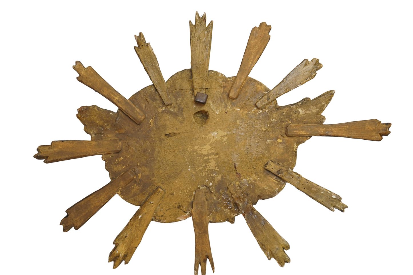 18th Century Italian Carved Putti with Sunburst