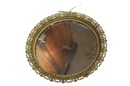 Antique Bronze Reticulated Plateau