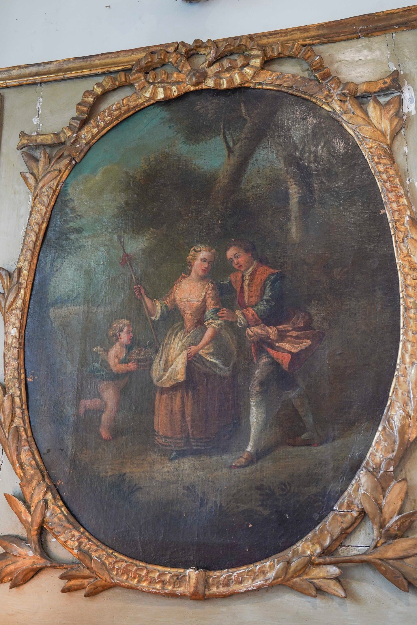 18th C French  Trumeau