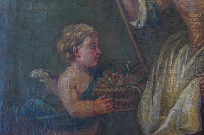 18th C French  Trumeau