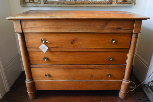 French Empire Fruitwood Commode