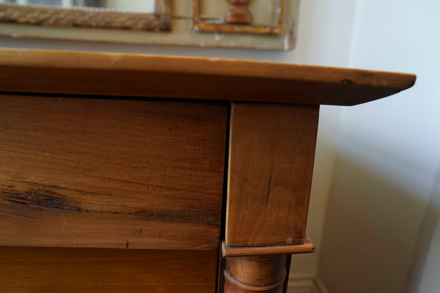 French Empire Fruitwood Commode