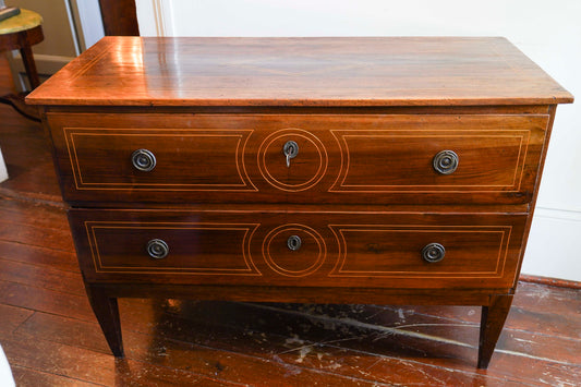 18th Century Italian Inlaid Commode