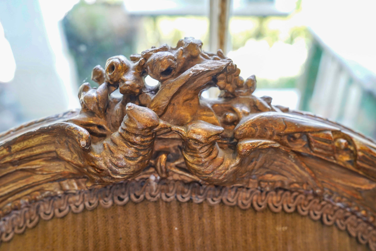 19th Century Louis XVI Wingback Fauteuils Pair