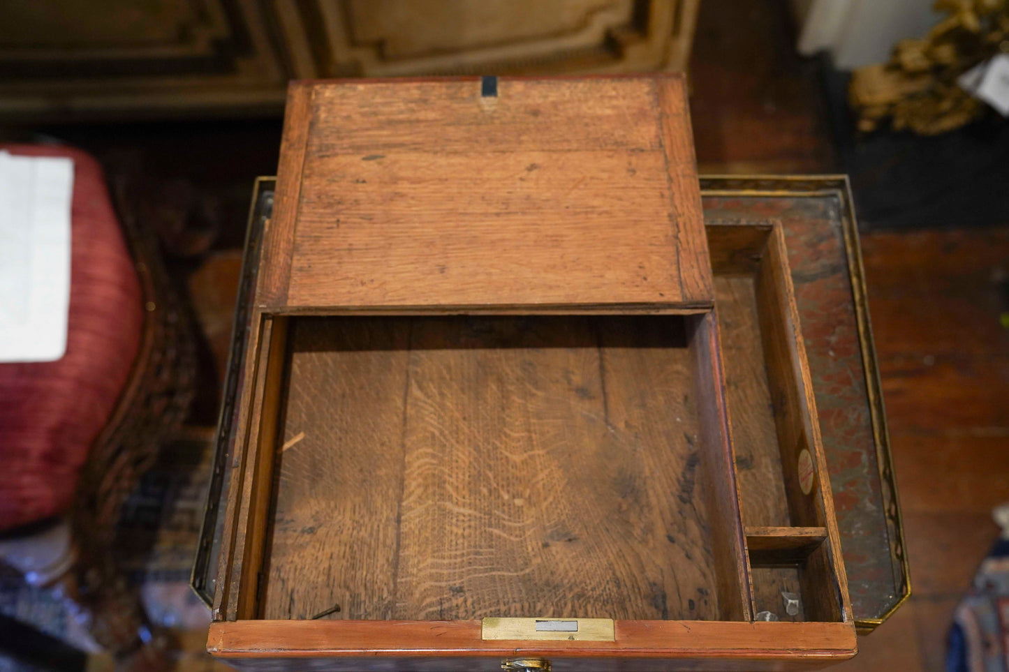 Louis XVI Inlaid Marble Table