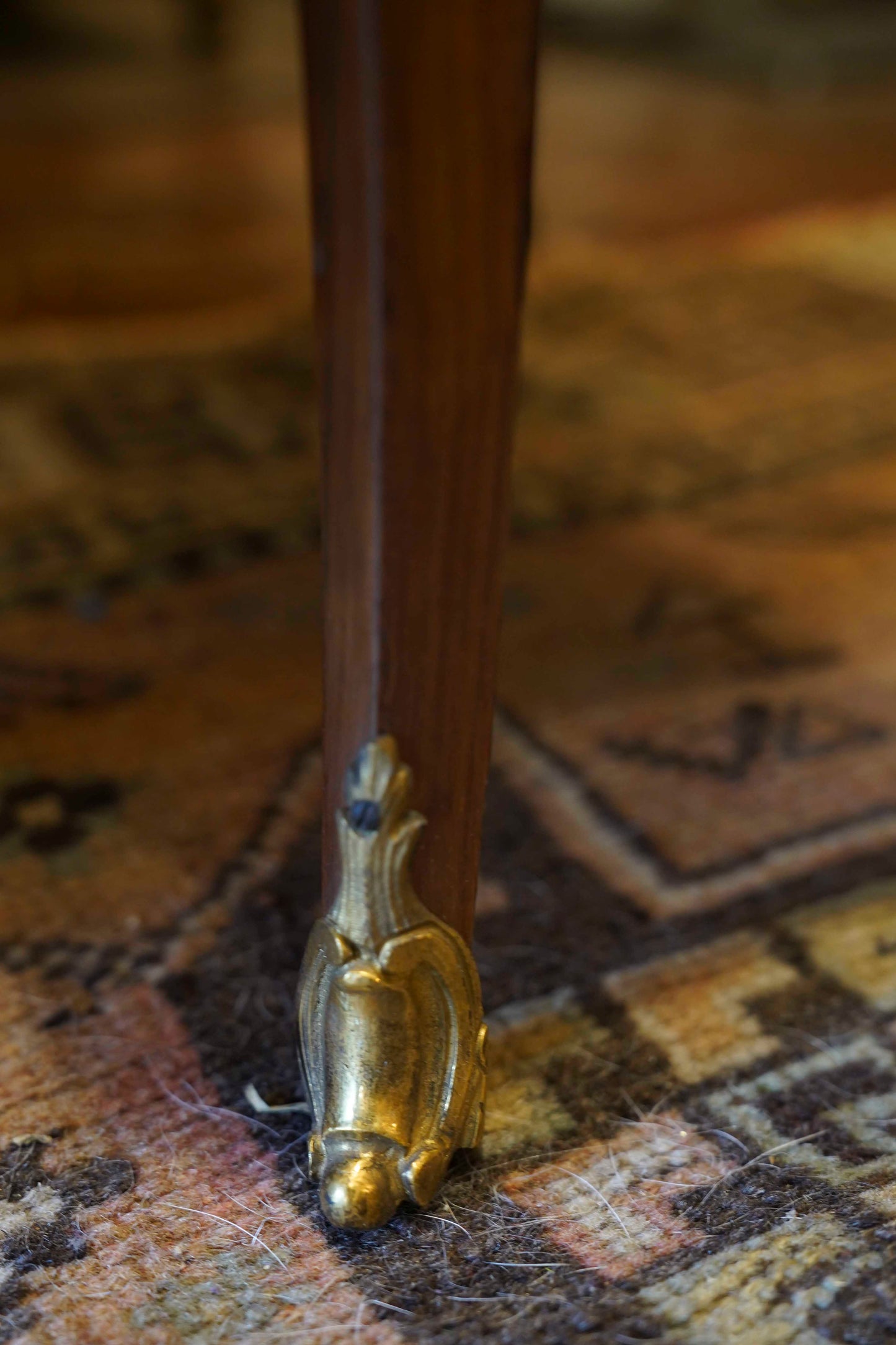 Louis XVI Inlaid Marble Table