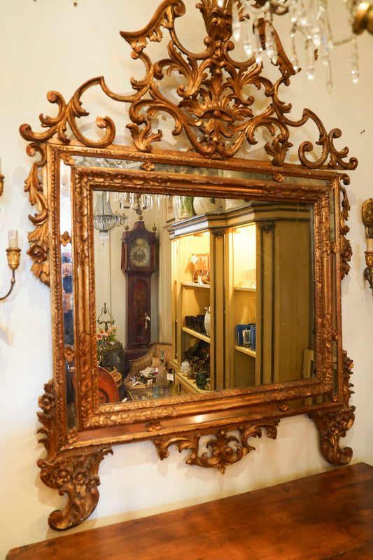 18th Century Italian Piedmont Mirror