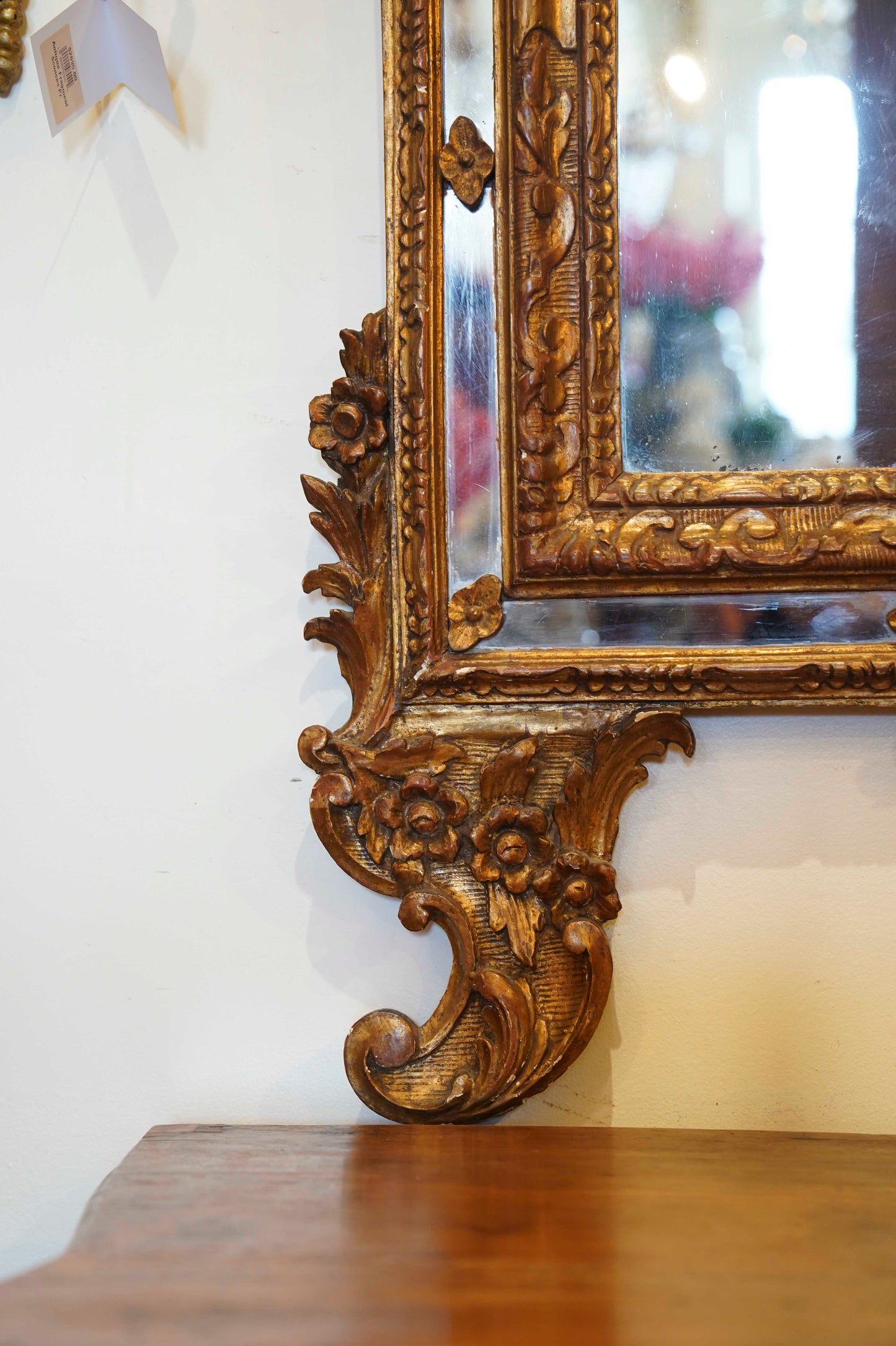 18th Century Italian Piedmont Mirror