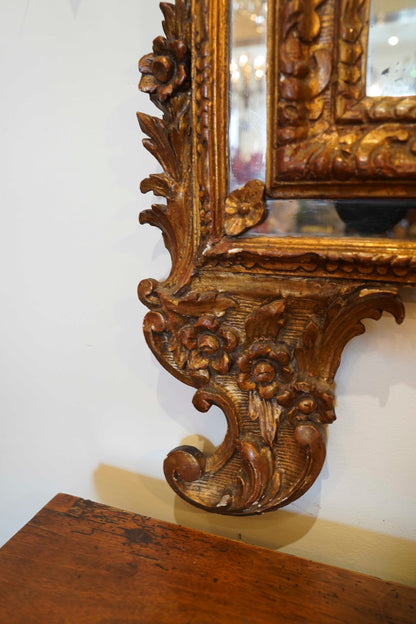18th Century Italian Piedmont Mirror