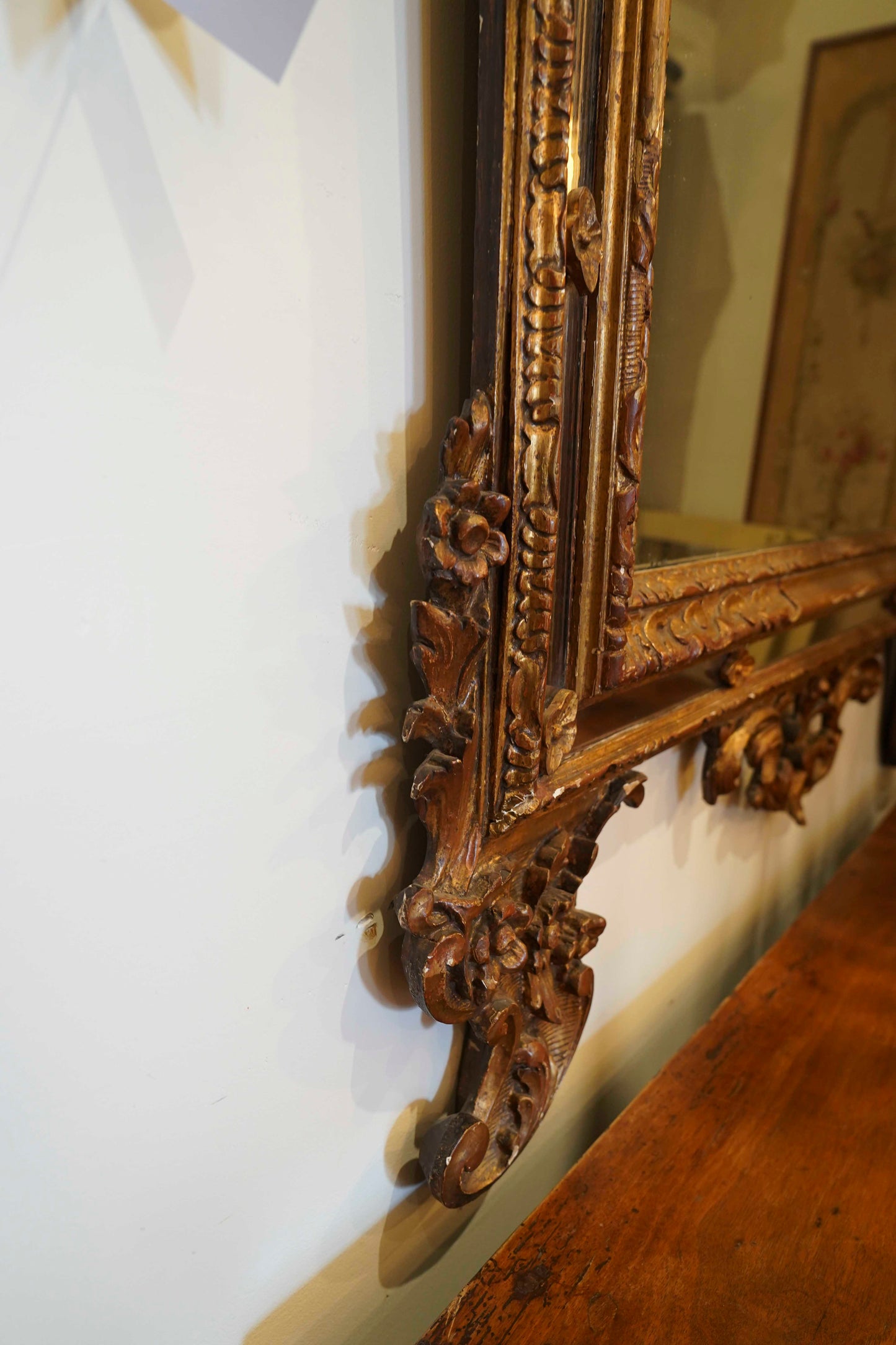18th Century Italian Piedmont Mirror