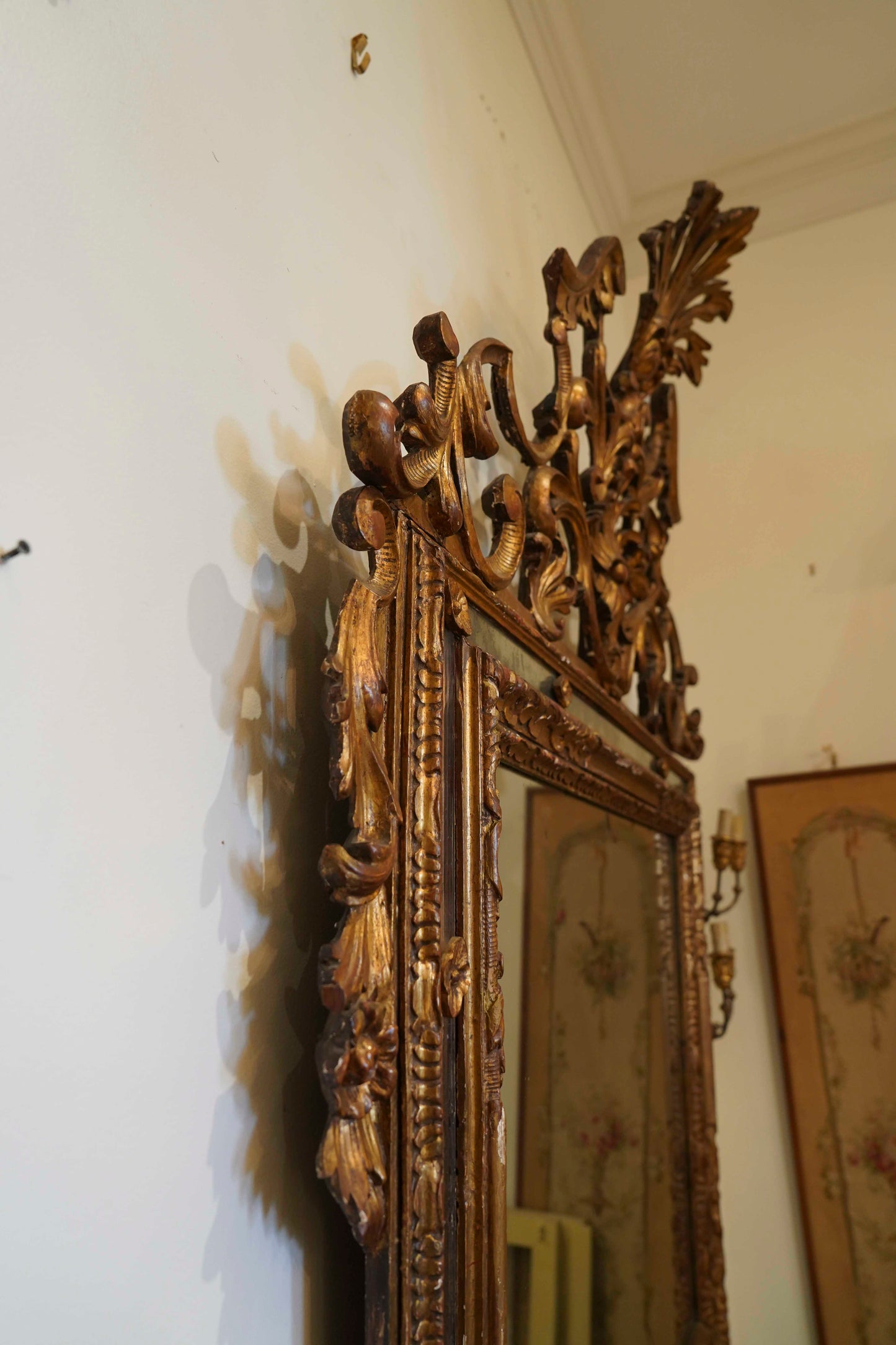 18th Century Italian Piedmont Mirror