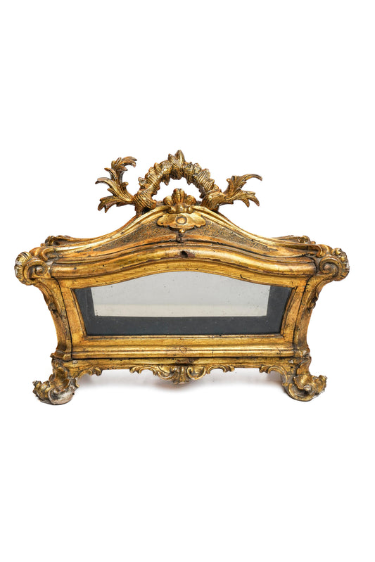 18thC Gilt Reliquary Italian
