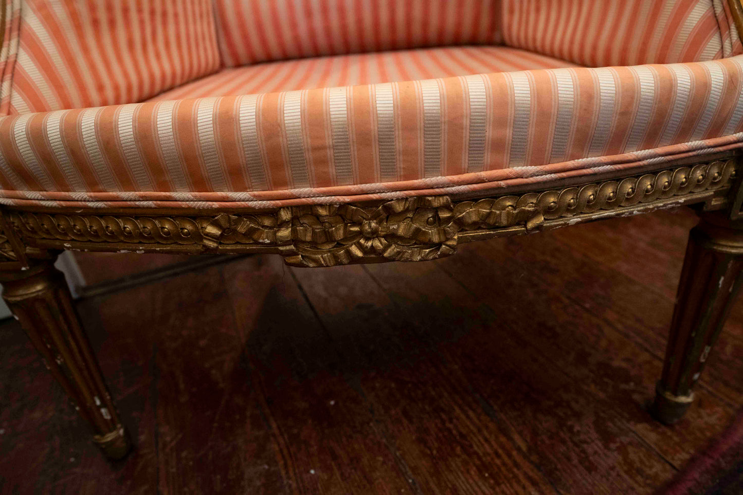 19th C Louis XVI Style Bergere
