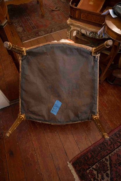 19th C Louis XVI Style Bergere