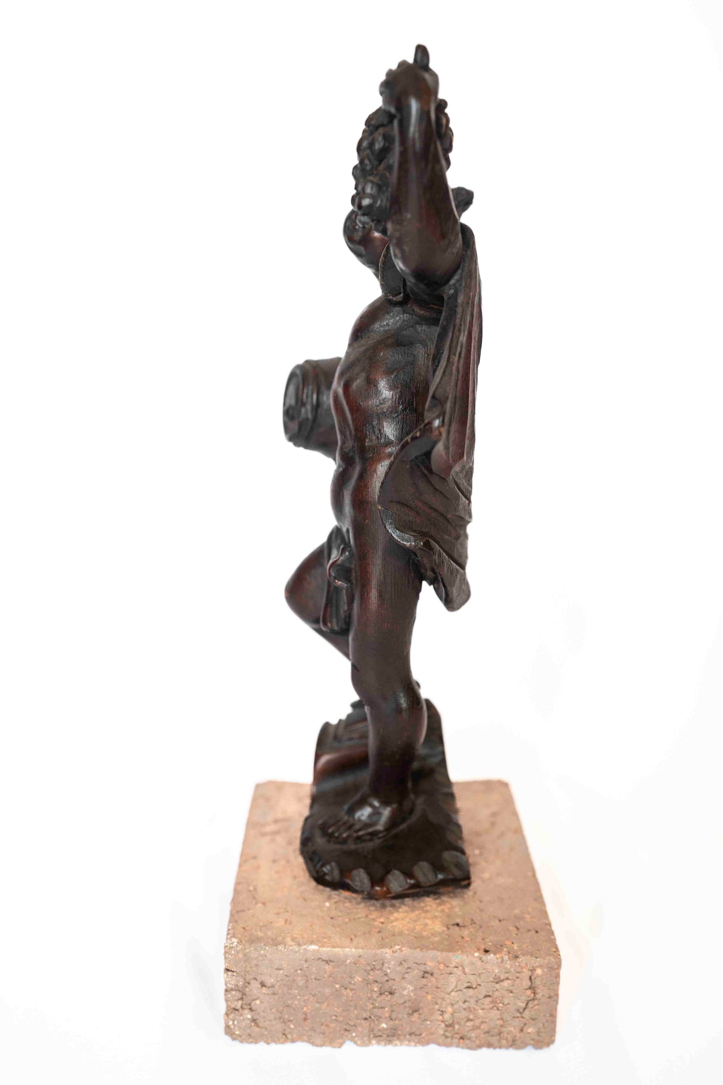 18th Century Bacchus Wood Carving