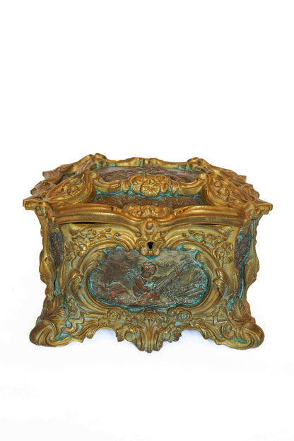 French 19th Century Jewelry Casket