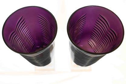 Amethyst Hurricane Pair