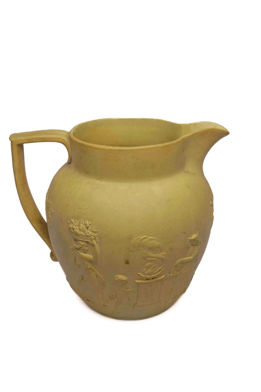 Caneware Wedgwood Pitcher