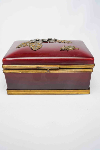 French Sevres Box with Bug