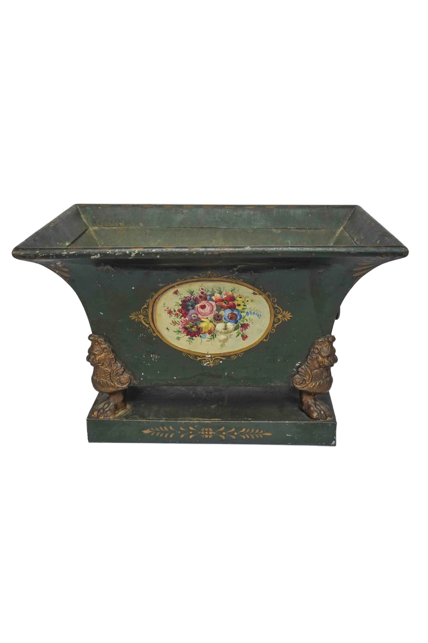 English Tole Jardiniere