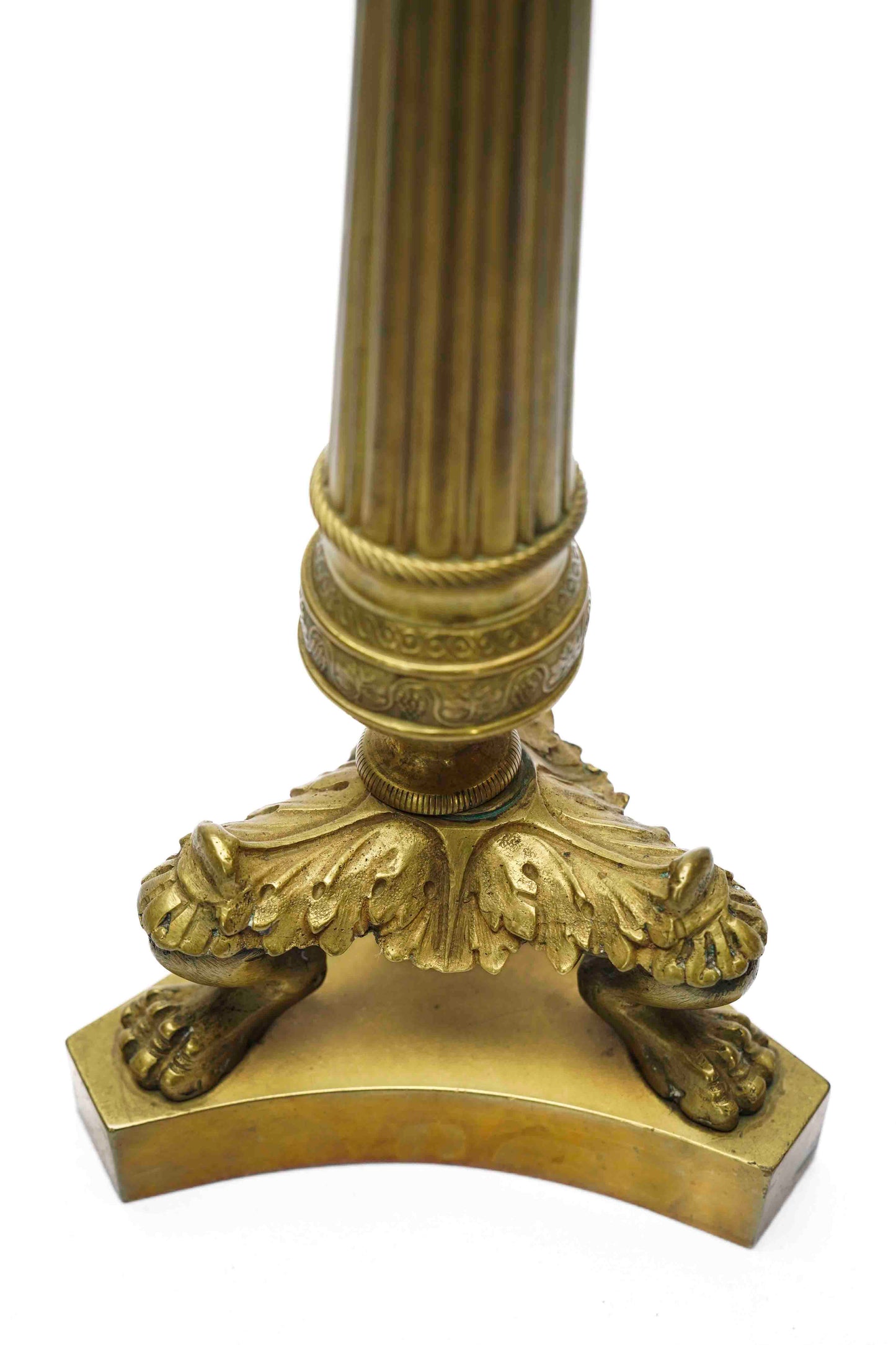 Bronze French Empire Candlestick Pair