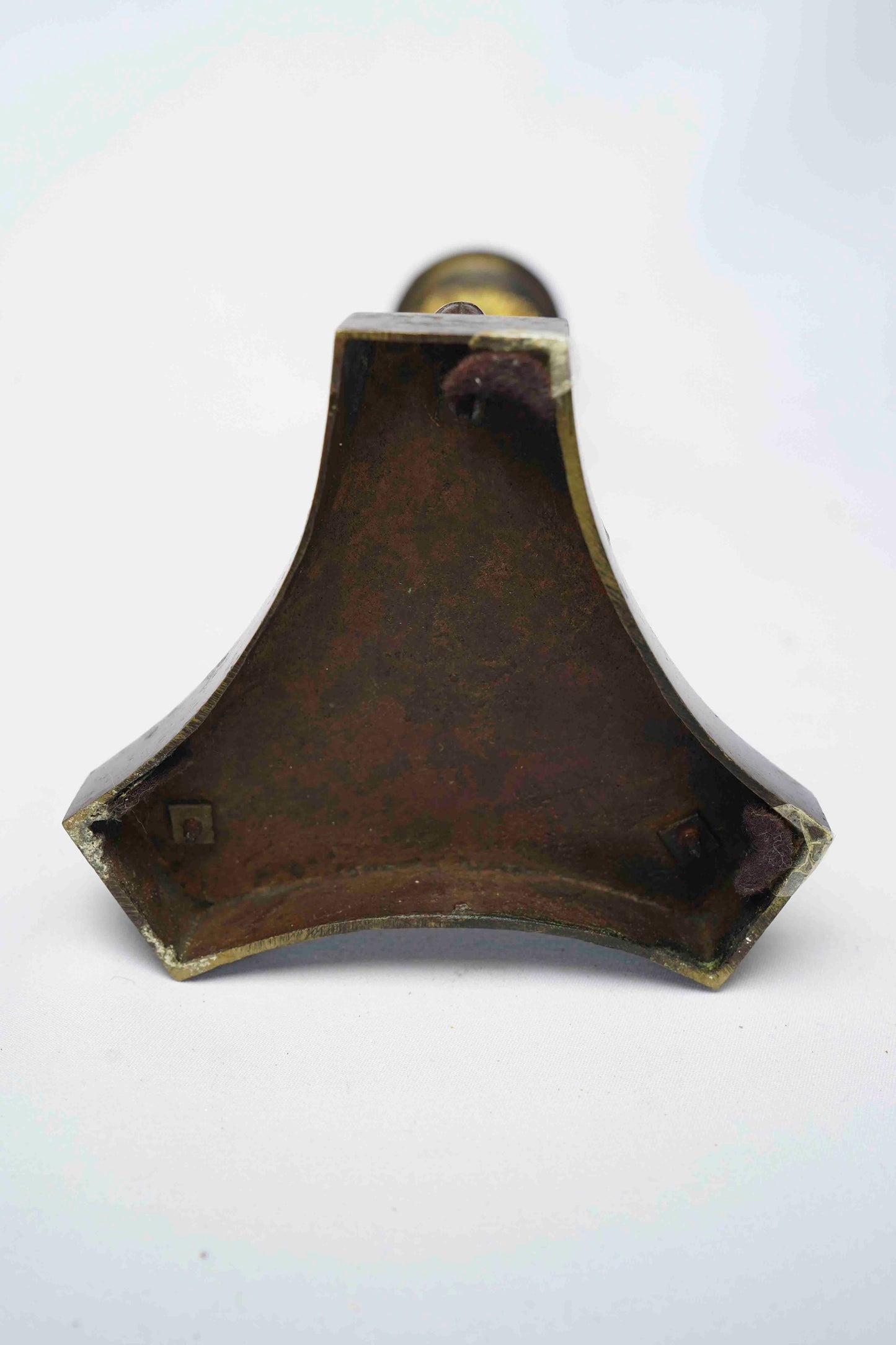 Bronze Empire Candlesticks Pair