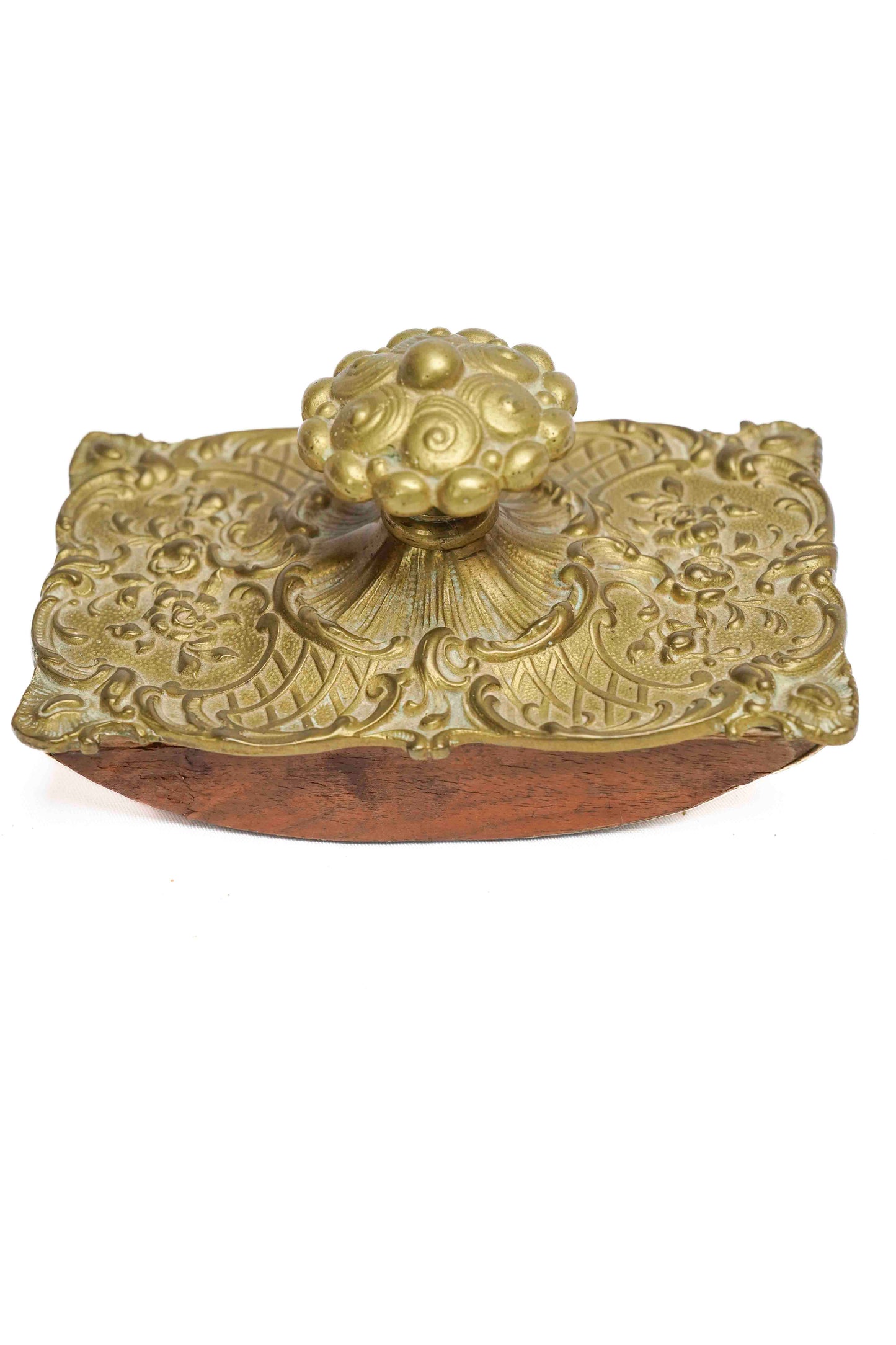 Bronze Ornate Ink Blotter