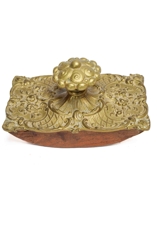 Bronze Ornate Ink Blotter
