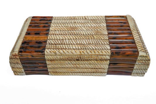 Italian Bone and Tortoise Shell Box