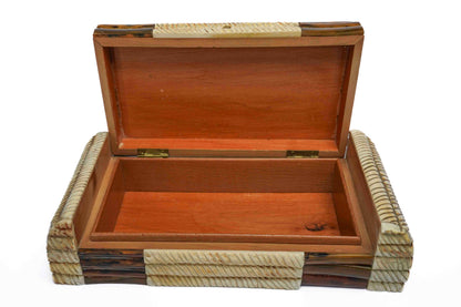 Italian Bone and Tortoise Shell Box