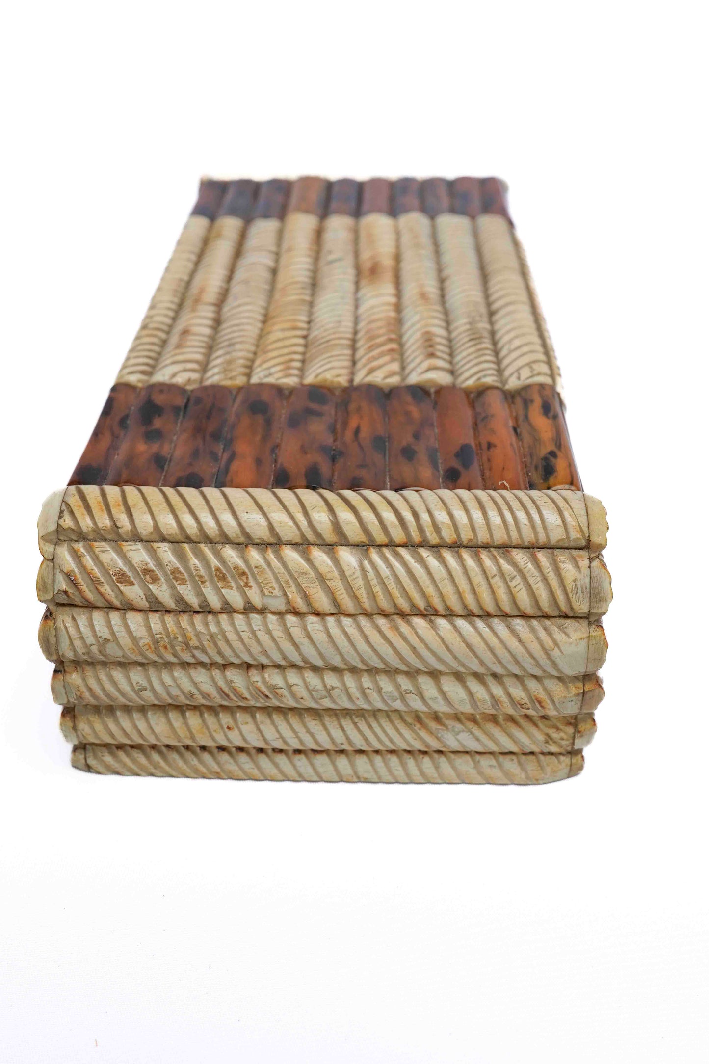 Italian Bone and Tortoise Shell Box