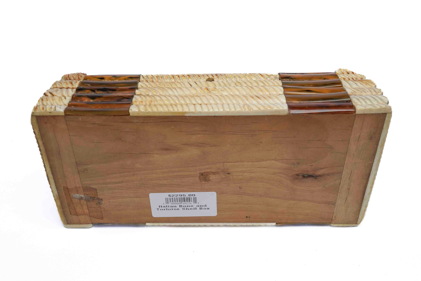 Italian Bone and Tortoise Shell Box