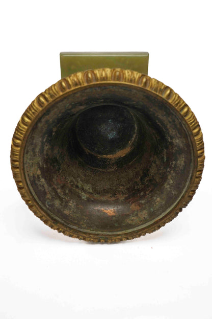 Bronze Gilt Urn with Onyx Base