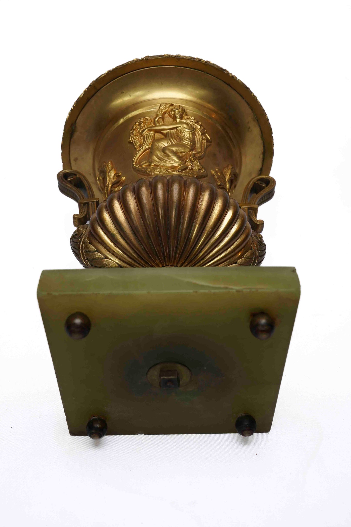 Bronze Gilt Urn with Onyx Base