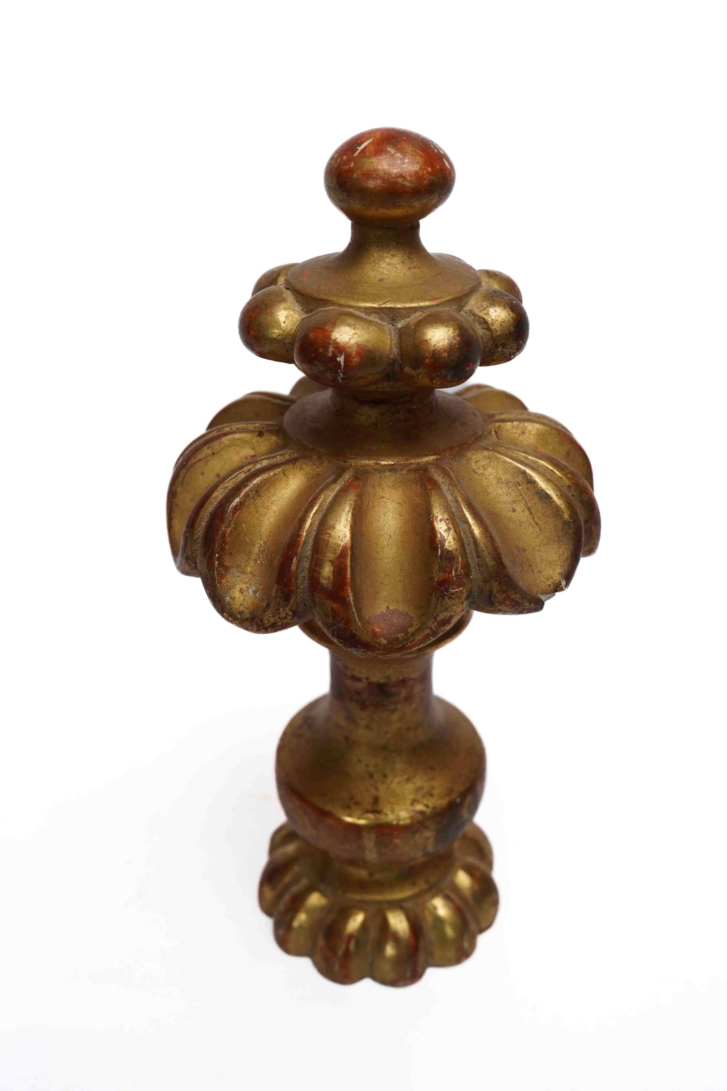 Giltwood Finials Pair