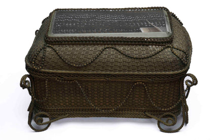 Louis Phillipe Brass Wire Casket