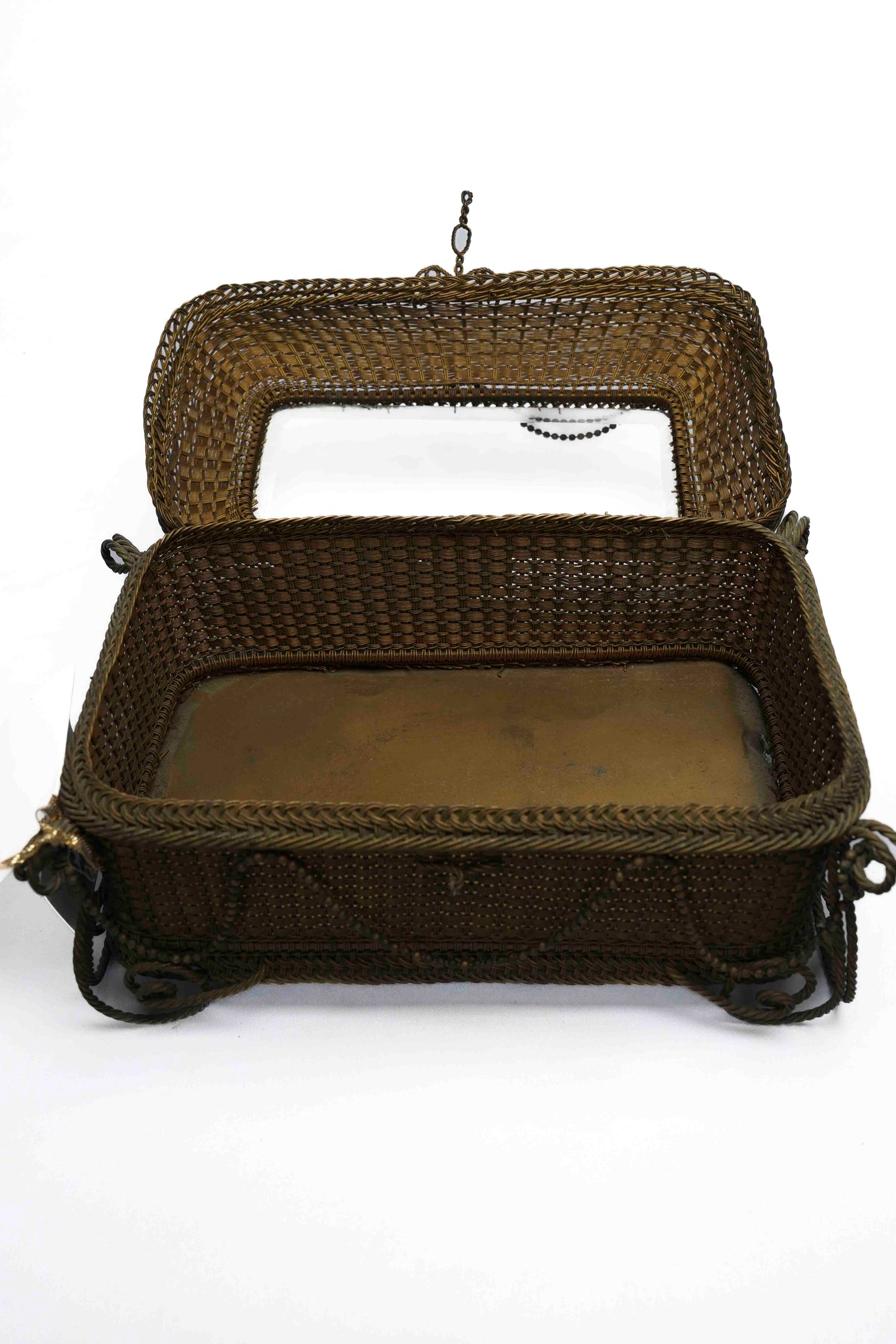 Louis Phillipe Brass Wire Casket