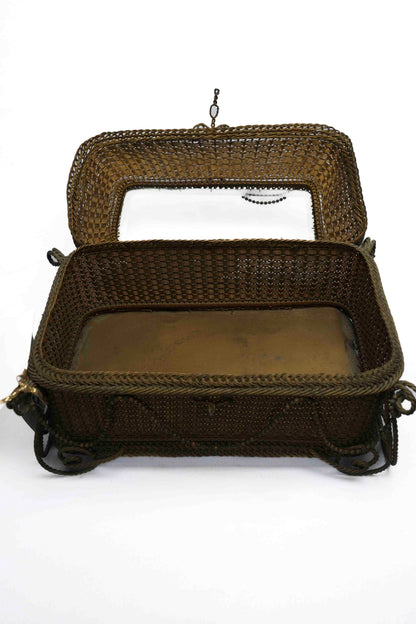 Louis Phillipe Brass Wire Casket