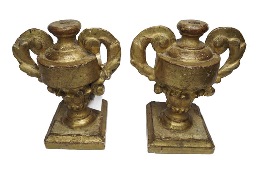 Italian Giltwood Altar Fragments Pair