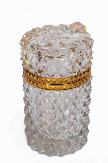 Cut Crystal Dresser Box
