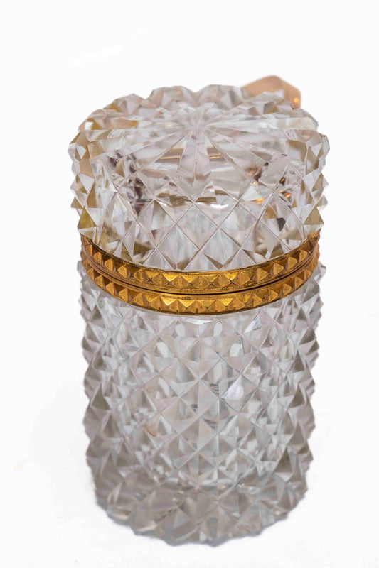 Cut Crystal Dresser Box