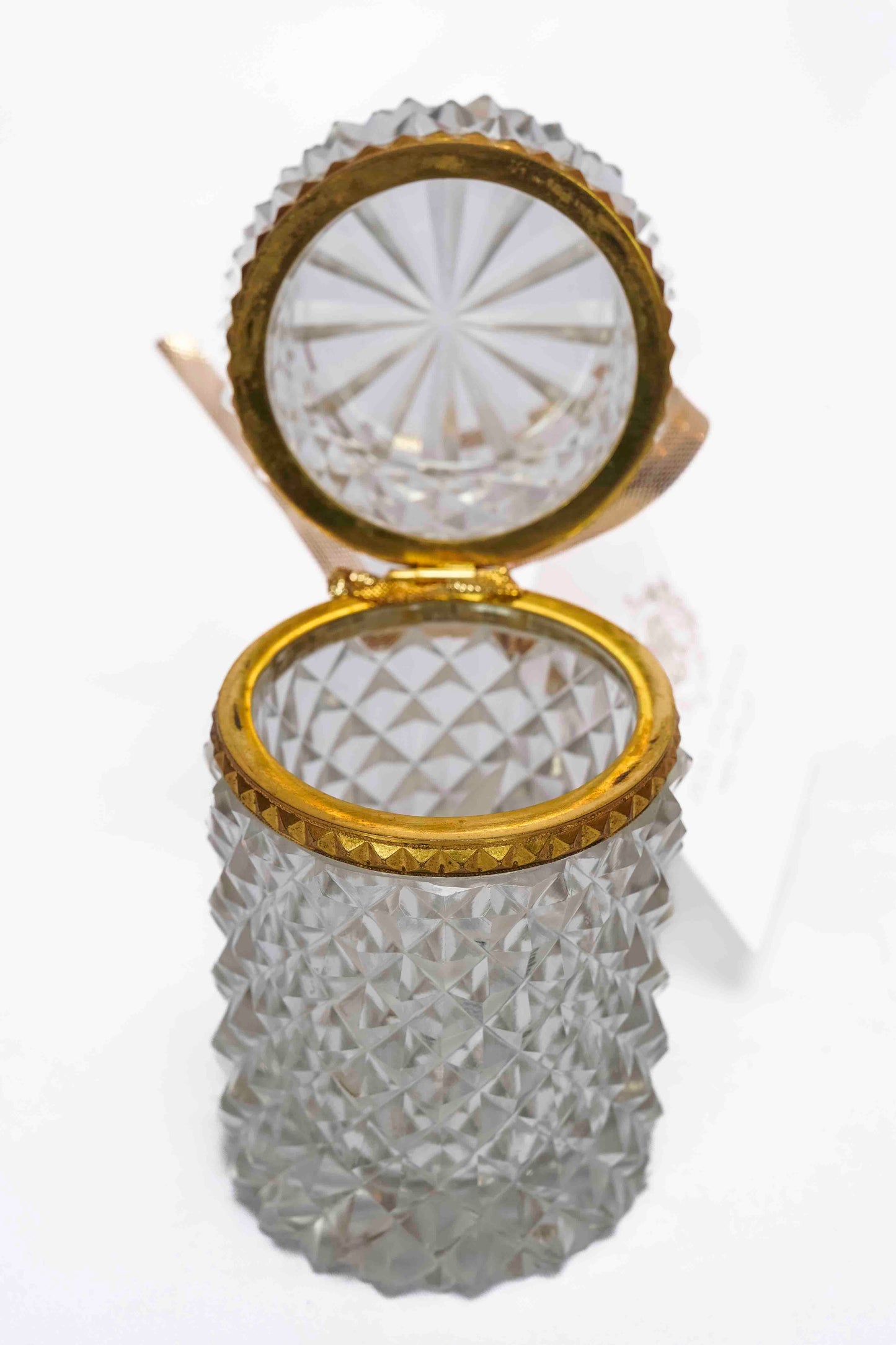 Cut Crystal Dresser Box