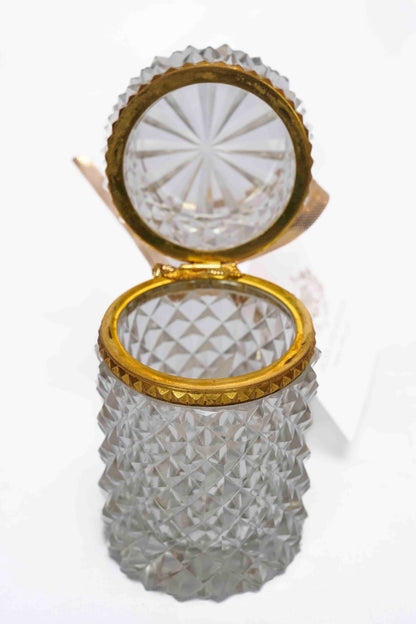 Cut Crystal Dresser Box