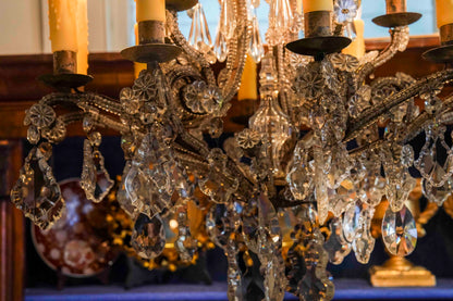 Italian 19th Century Beaded Chandelier