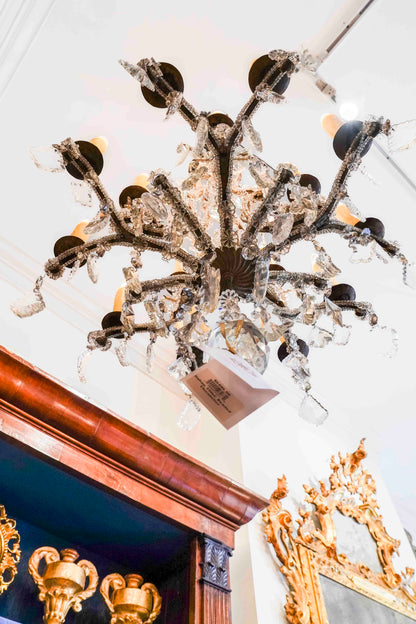 Italian 19th Century Beaded Chandelier